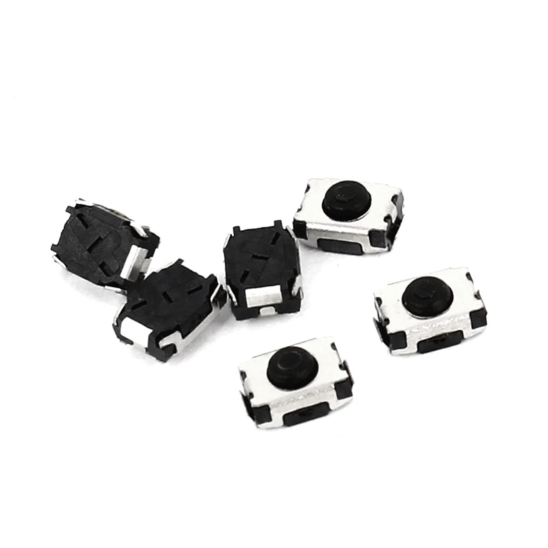 6Pc 4x3x2mm 2 Pins DIP PCB Momentary Tactile Tact Push Button Micro Switch