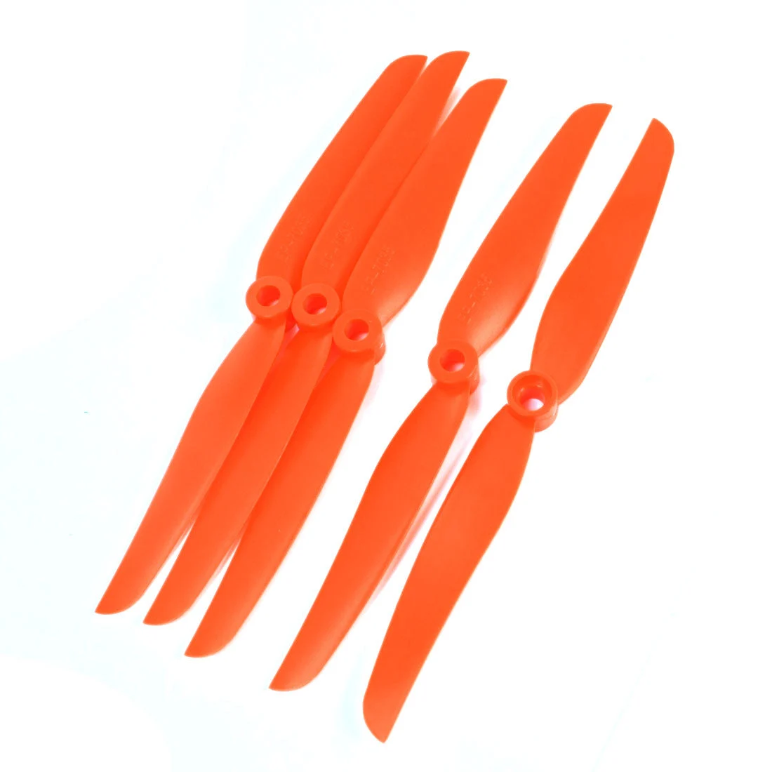 5pcs Orange RC Airplane Helicopter Motor EP-7035 Propeller Prop Set