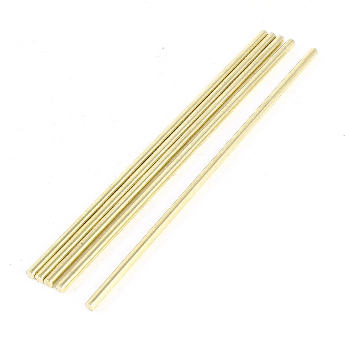 5 Pcs Car Helicopter Model DIY Brass Axles Rod Bars 3mm x 120mm