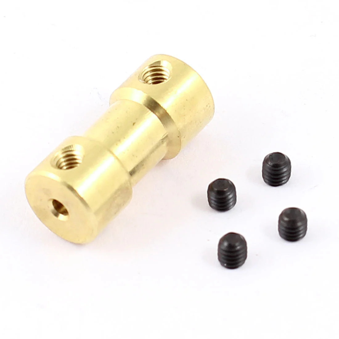 RC Airplane Helicopter 2.3mm to 2mm Brass Motor Shaft Coupling Coupler Connector