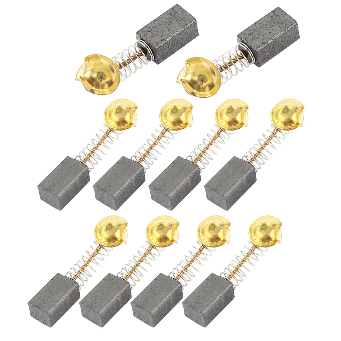 10 Pcs Tool Motor Carbon Brushes 999021 12.4x7.4x6.4mm