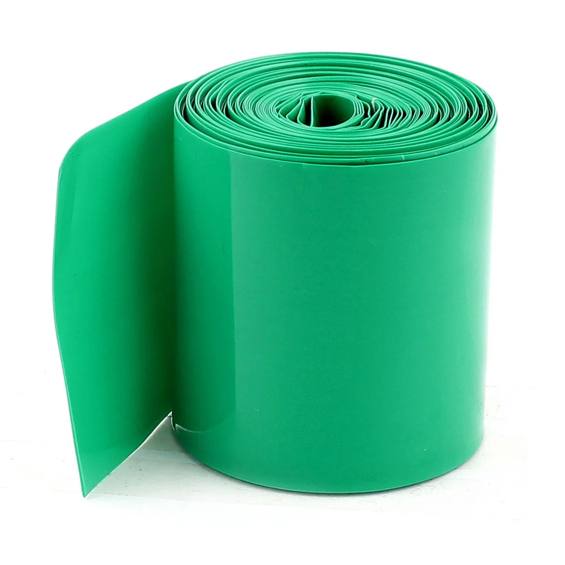 5M Long 50mm Dark Green PVC Heat Shrinkable Tubing Wrap for Double 18650 Battery