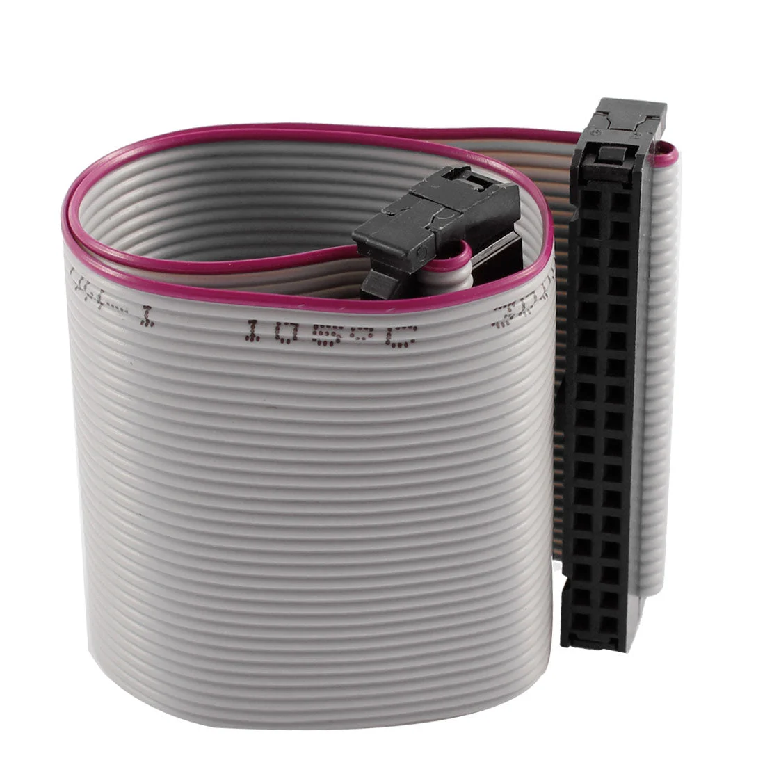 FC34P IDC 34Pin F/F Hard Drive Data Extension Wire Flat Ribbon Cable Connector 20cm Long for Motherboard