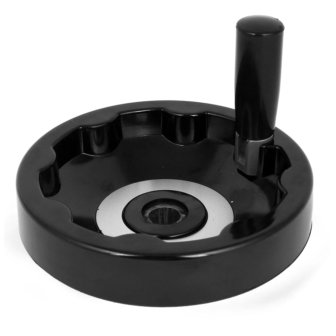 Folding Revolving Handle Inside Ripple Hand Wheel 16mmx150mm