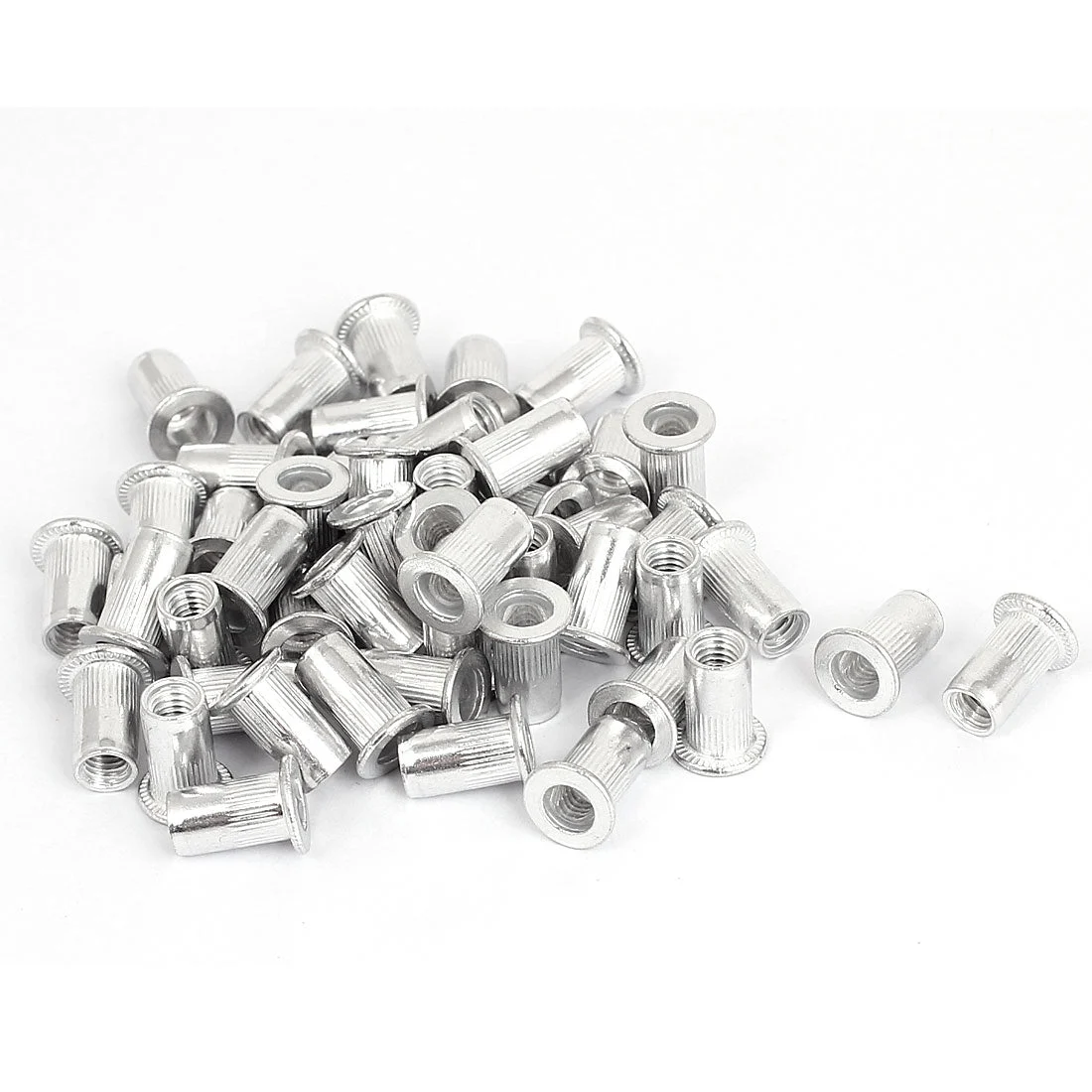 50 Pcs M5x13mm Aluminium Countersunk Head Blind Rivet Nuts Nutserts