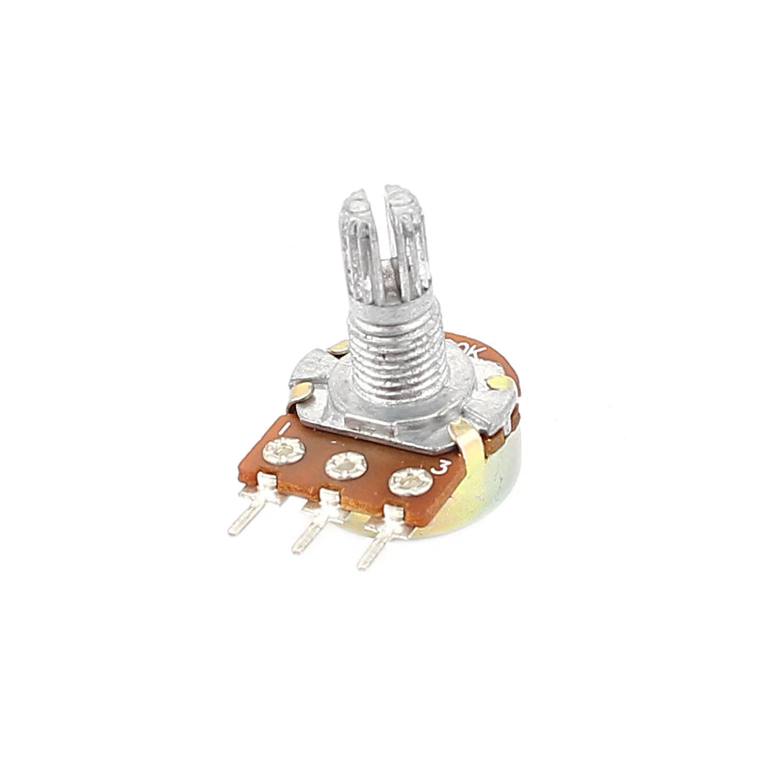 a15101300ux0357 Type B Single Linear Potentiometer, 0.63" Width, 0.94" Length, 6 mm Shaft Diameter, 100 k Ohm