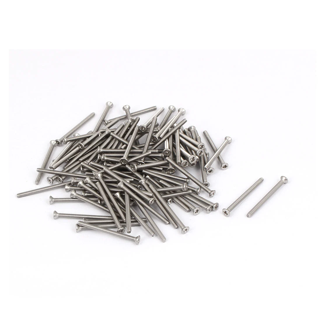 M2x25mm Stainless Steel Phillips Flat Countersunk Head Screws 100pcs