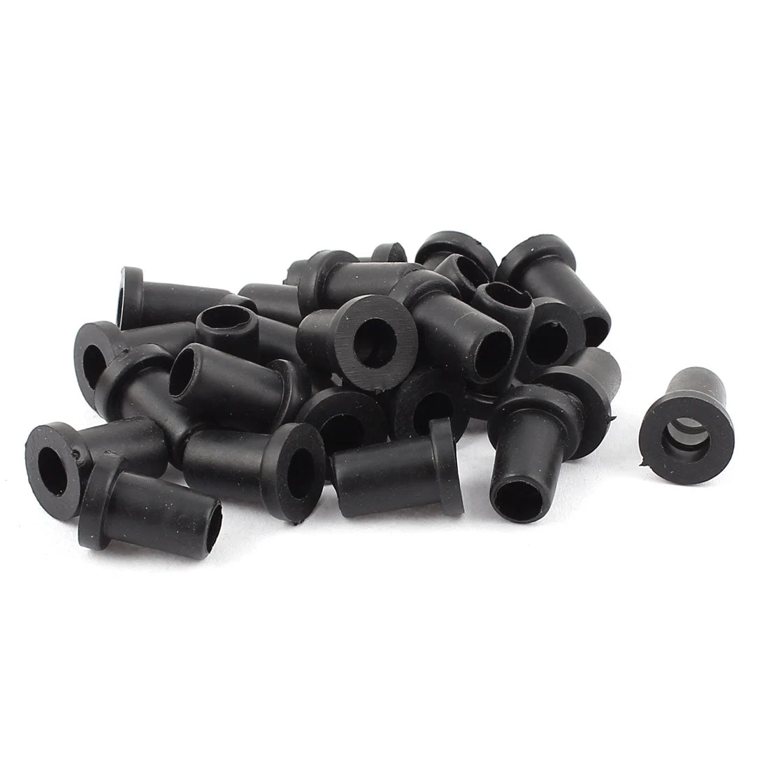 25 Pcs 14mm x 6mm Strain Re-lief Cord Boot Protector Cable Sleeve Hose