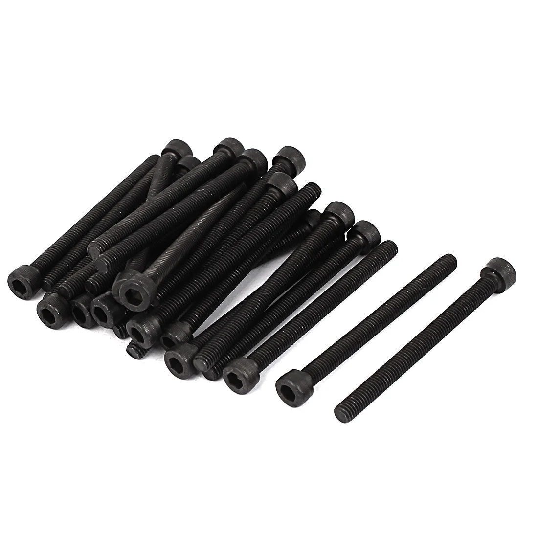 M5 x 60mm Full Thread Hex Socket Cap Head Screws Bolts 25 Pcs