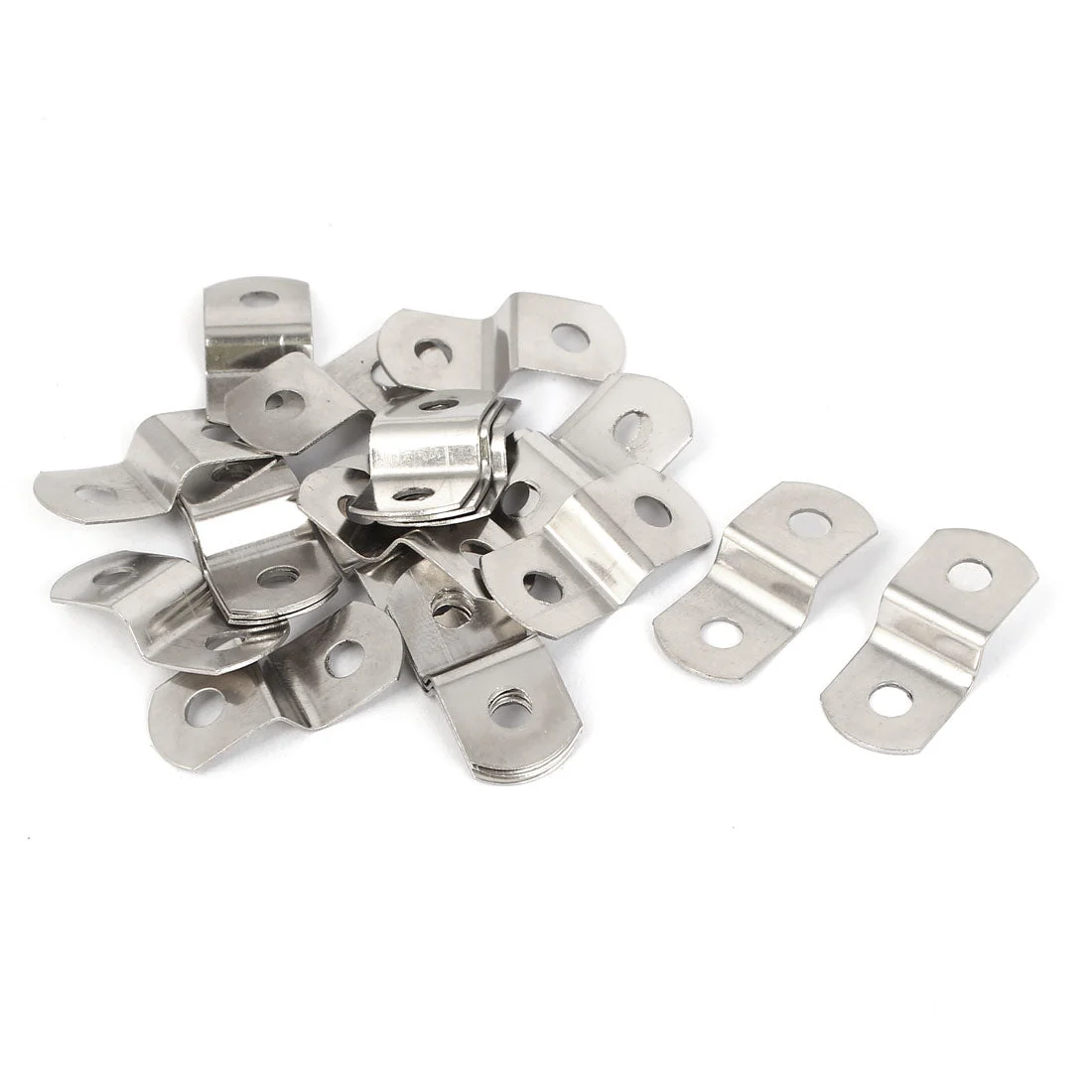 30mm x 13mm x 7mm Metal Z Shape Photo Picture Frame Braces Brackets 20PCS