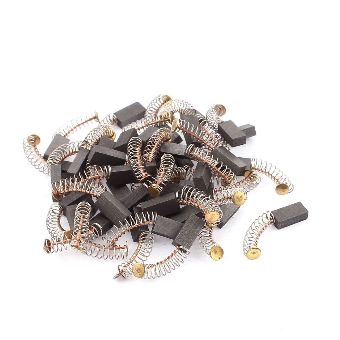 12mm x 6mm x 4mm Motor Carbon Brushes 40 Pcs for Generic Electric Motor