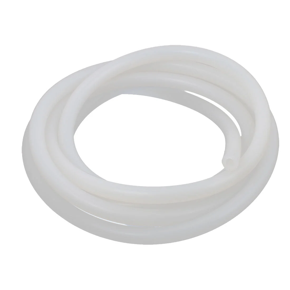 4mm x 8mm Silicone Translucent Tube Water Air Pump Hose Pipe 2 Meter 6.5Ft Long