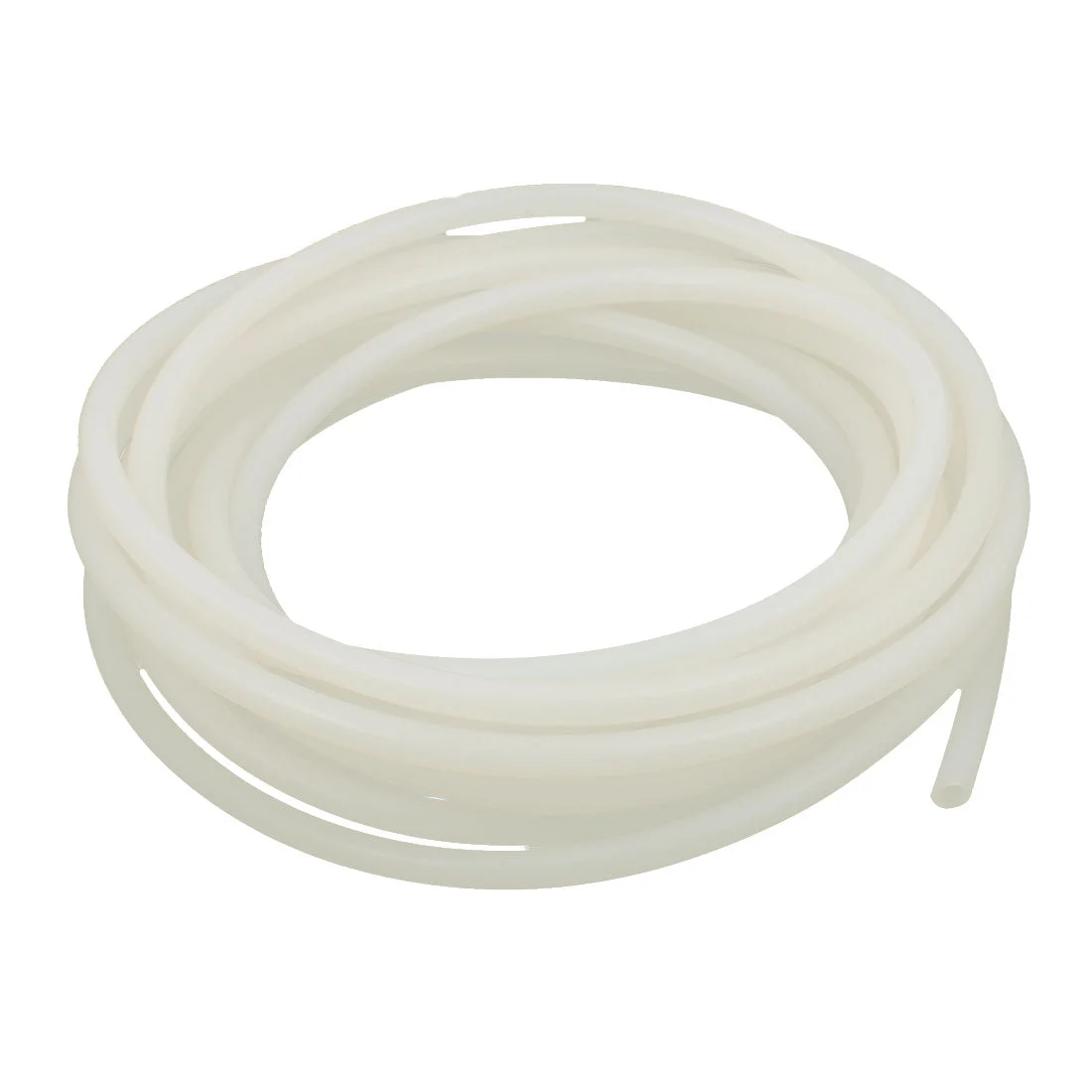 3mm x 6mm Silicone Translucent Tube Water Air Pump Hose Pipe 5 Meters Length