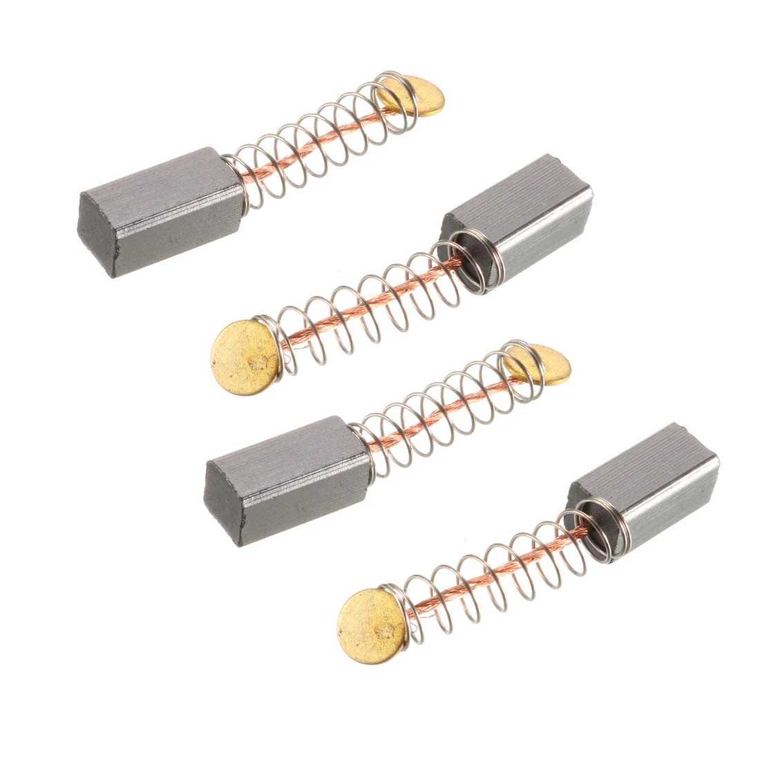 2 Pairs Carbon Brushes Power Tool 10 x 5 x 5mm for Generic Electric Motor