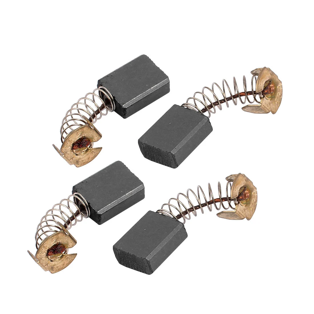 2 Pairs 17x13x6mm Carbon Brushes Power Tool for Electric Hammer Drill Motor