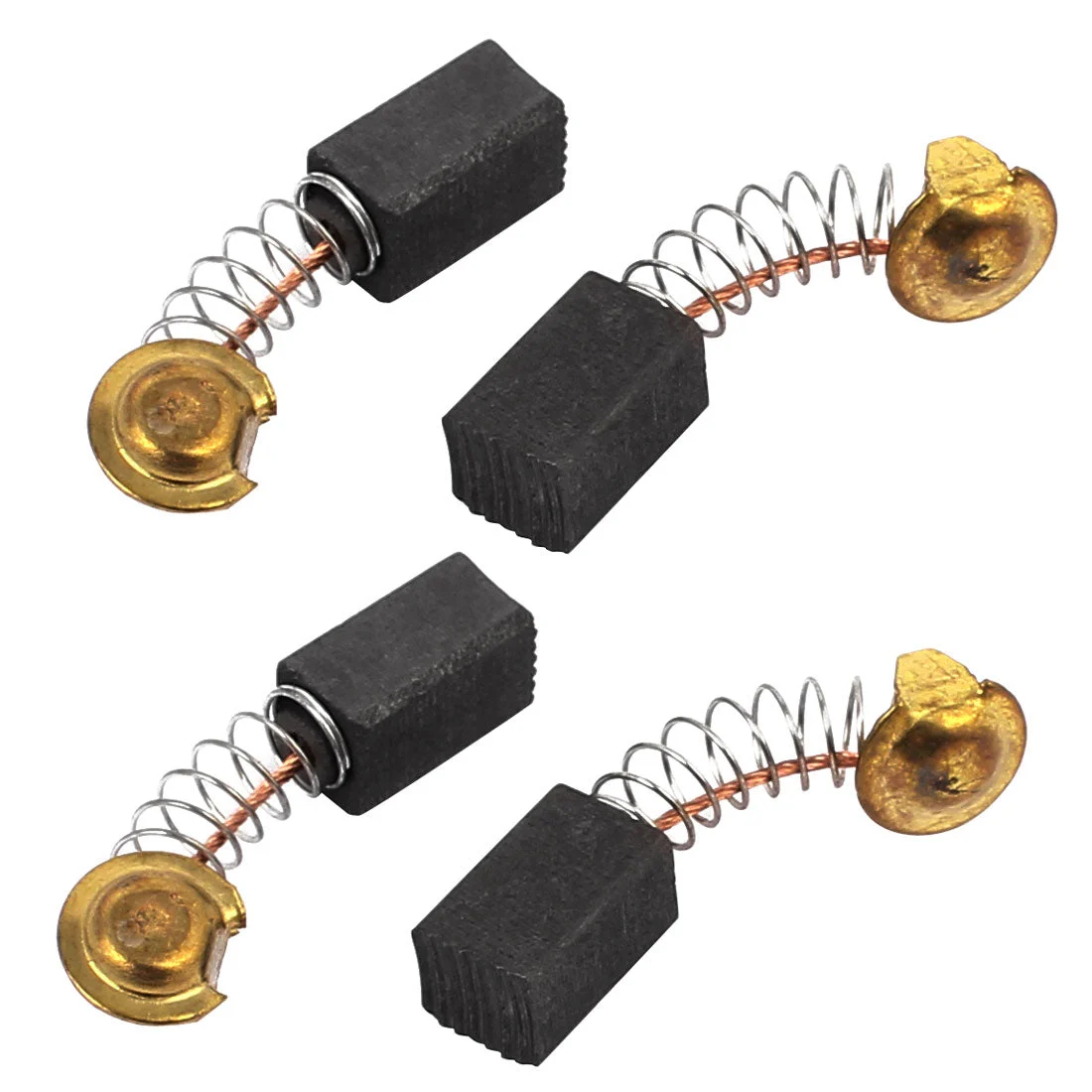 2 Pairs 6.5x7.5x12mm Carbon Brushes Power Tool for Electric Hammer Drill Motor