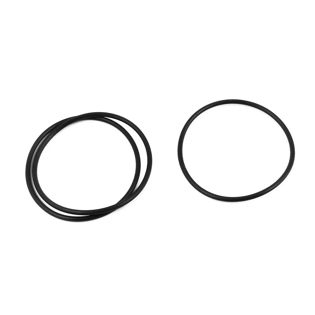 Nitrile Rubber O-Rings, 25mm OD 23mm ID 1mm Width, Metric Sealing Gasket, Pack of 50