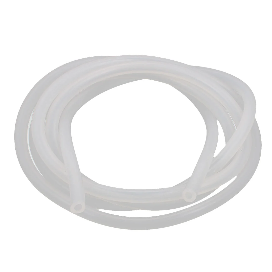 2mm x 4mm Translucent Silicone Tube Water Hose Pipe 1 Meter Length