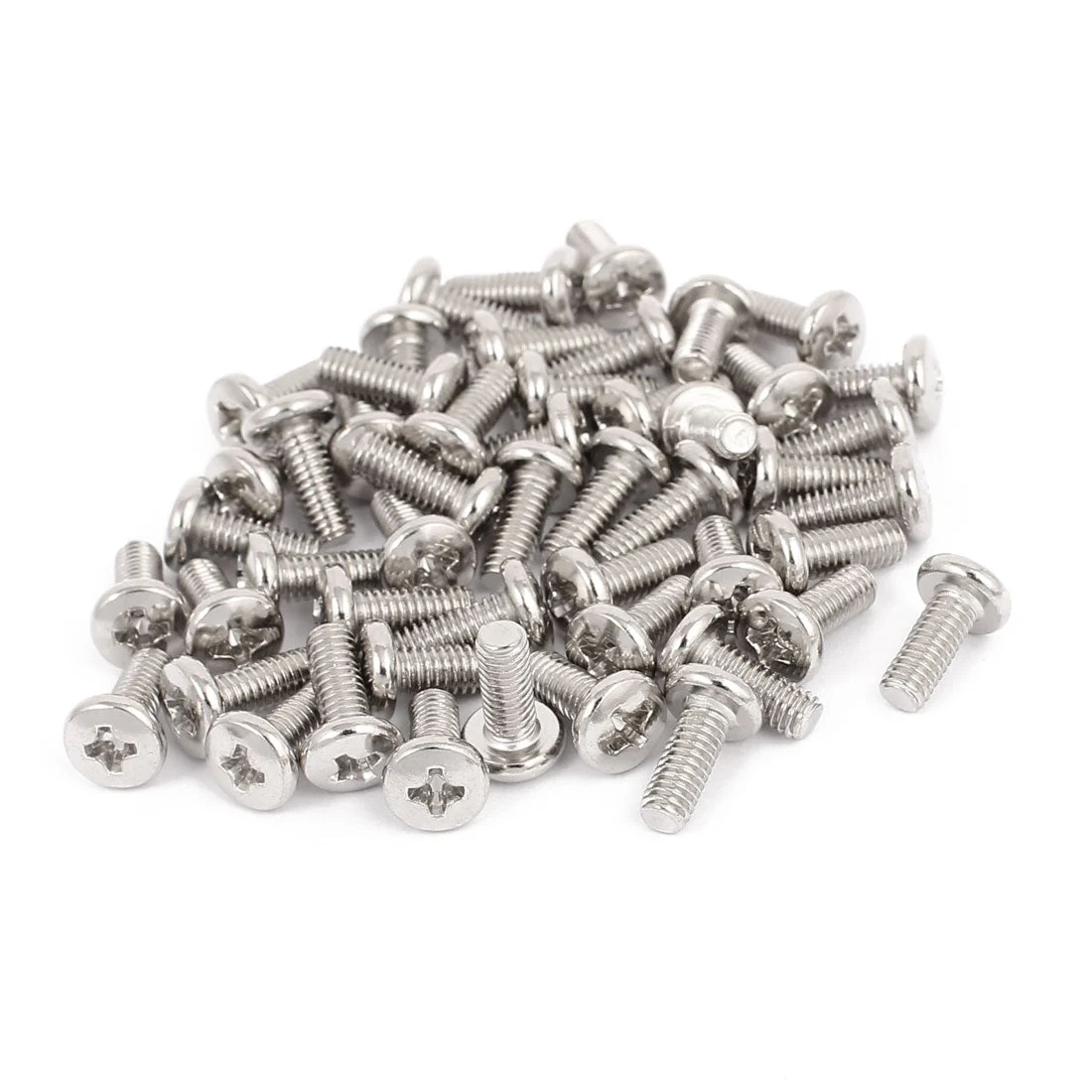 M4 x 10mm TV Computer LCD Monitor Stand Mounting Phillips Head Screw 50pcs