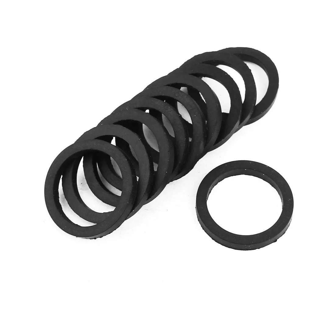 27mm OD O-Ring Hose Gasket Flat Rubber Washer Lot for Faucet Grommet 10pcs