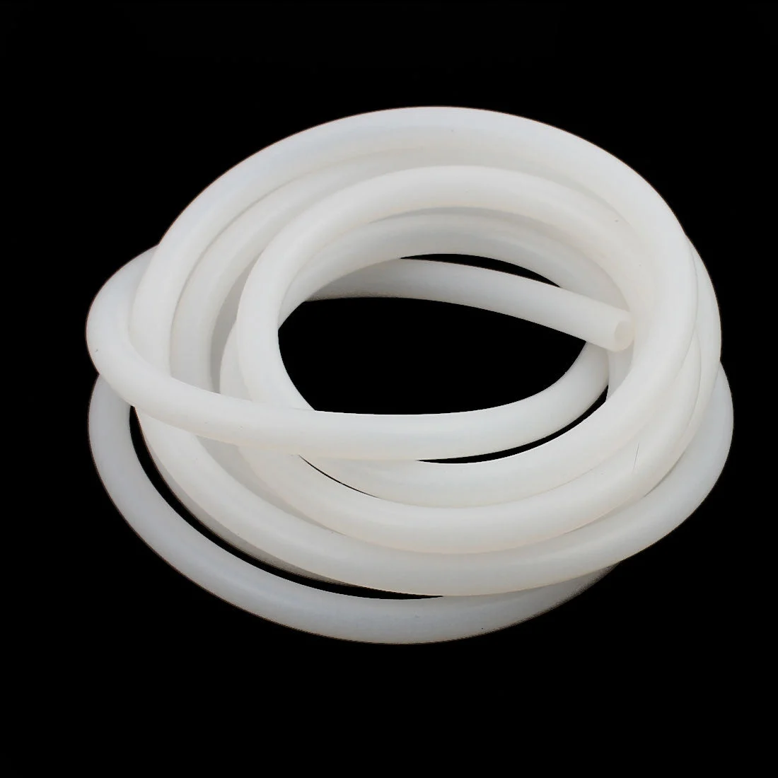 4mm x 7mm High Temperature Resistant Soft Silicone Tube Hose Pipe 2M Length