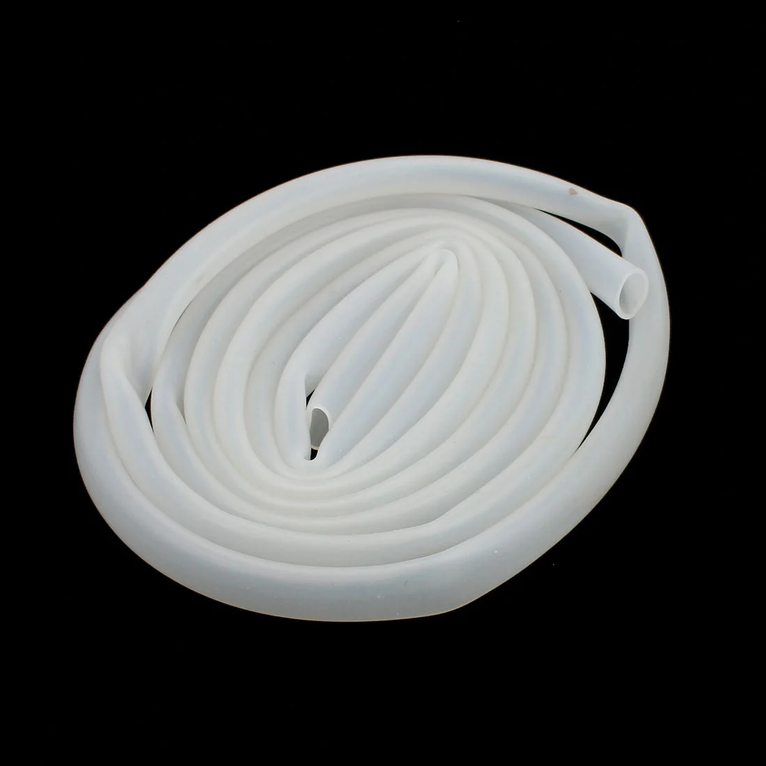 8mm x 10mm High Temperature Resistant Flexible Silicone Tube Hose Pipe 2M Length