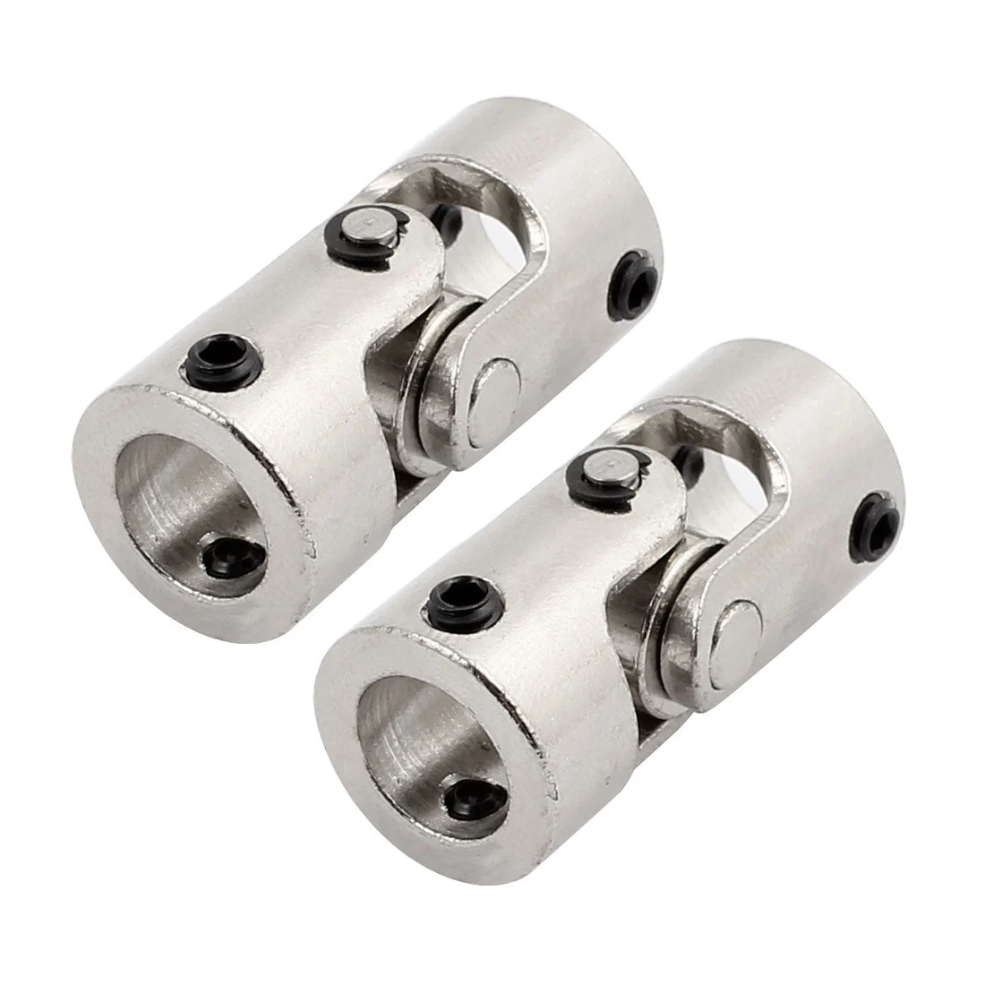 10.0mm to 10.0mm Inner Dia Rotatable Universal Steering Shaft U Joint Coupler 2pcs