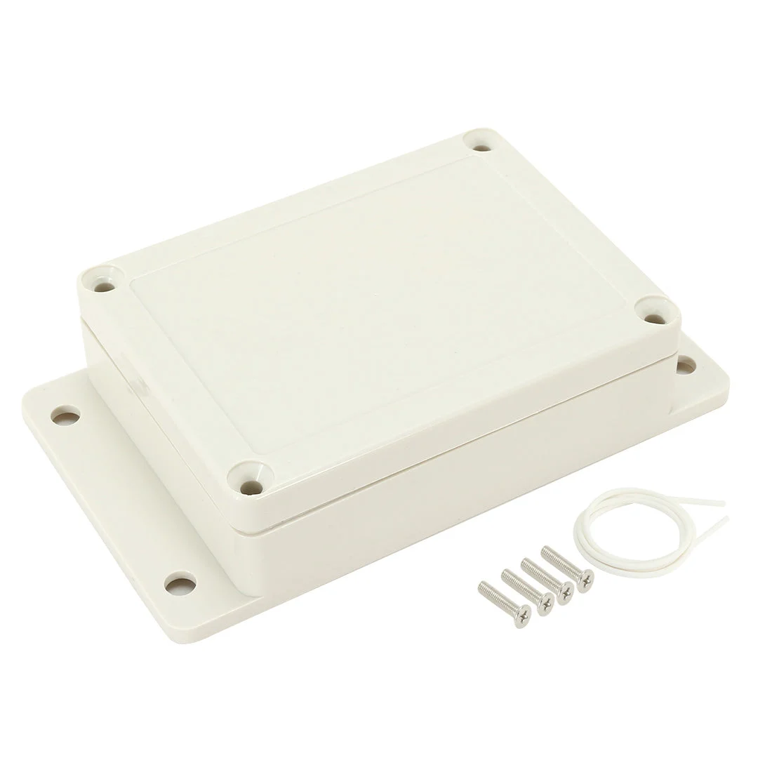 4.53"x3.35"x1.37"ABS Junction Box Universal Enclosure w Fixed Ear