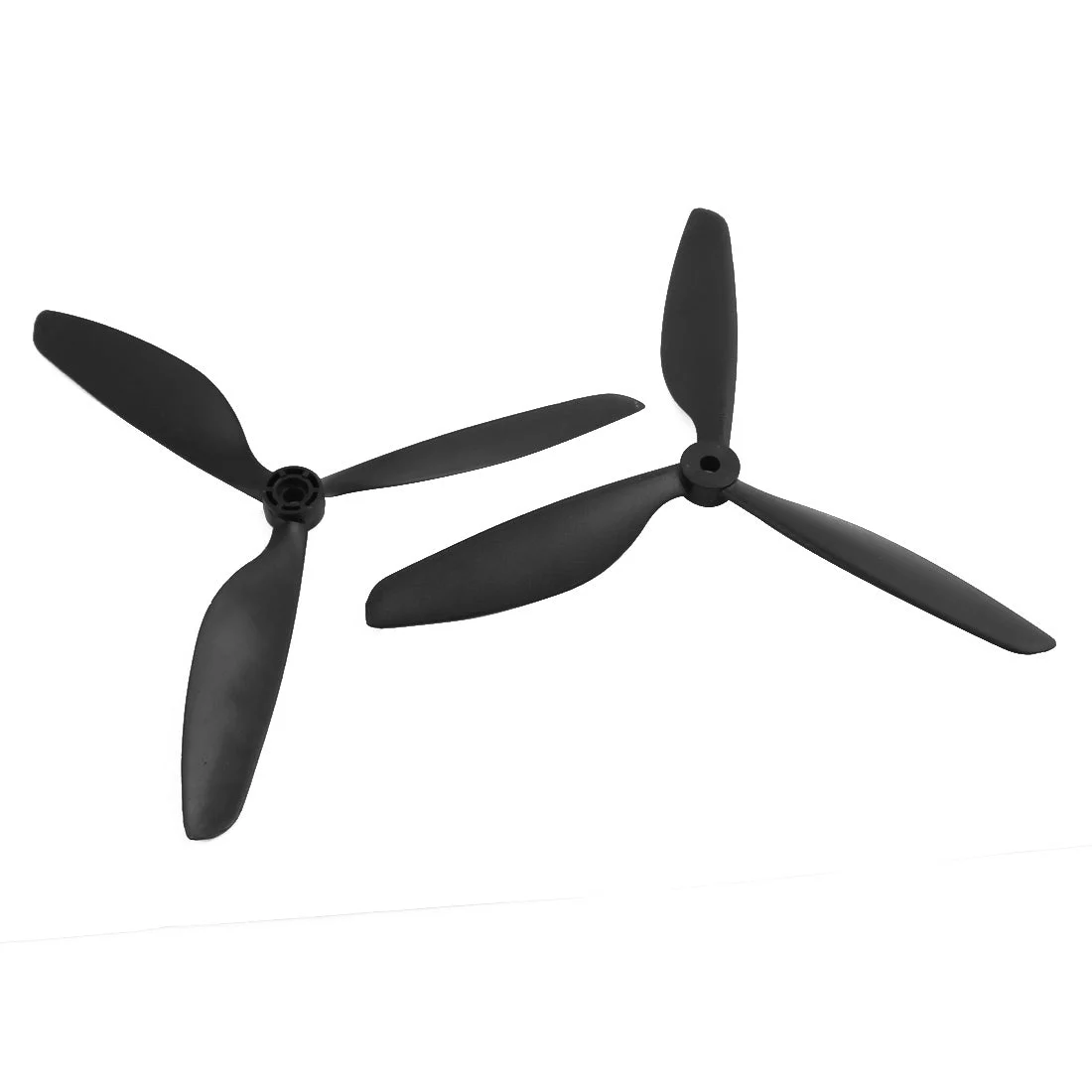 Black 9045 3-Vanes CCW Prop Propeller for 6mm Shaft Dia RC Model Aircraft 2Pcs