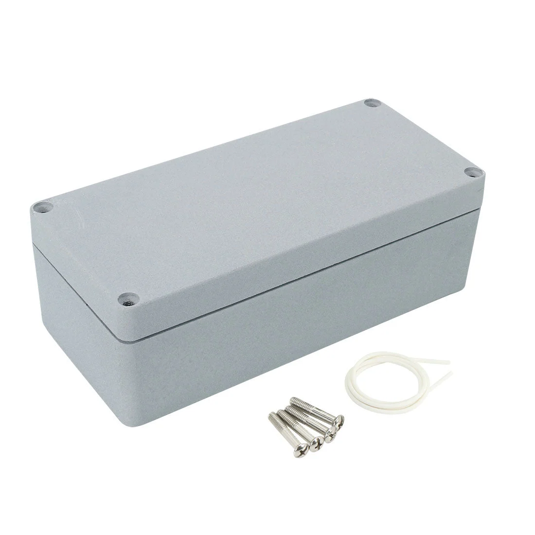 Uxcell 6.9"x3.2"x2.2"(175mmx80mmx56mm) Aluminum Junction Box Universal Electric Project Enclosure