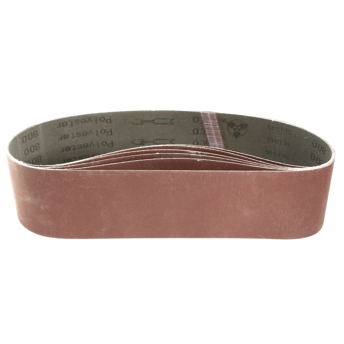 4-Inch x 36-Inch Aluminum Oxide Sanding Belt 800 Grits Flush Joint 6pcs