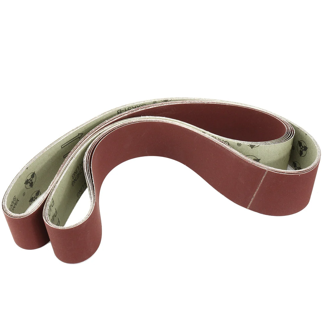2-Inch x 72-Inch Aluminum Oxide Sanding Belt 400 Grits Flush Joint 6pcs