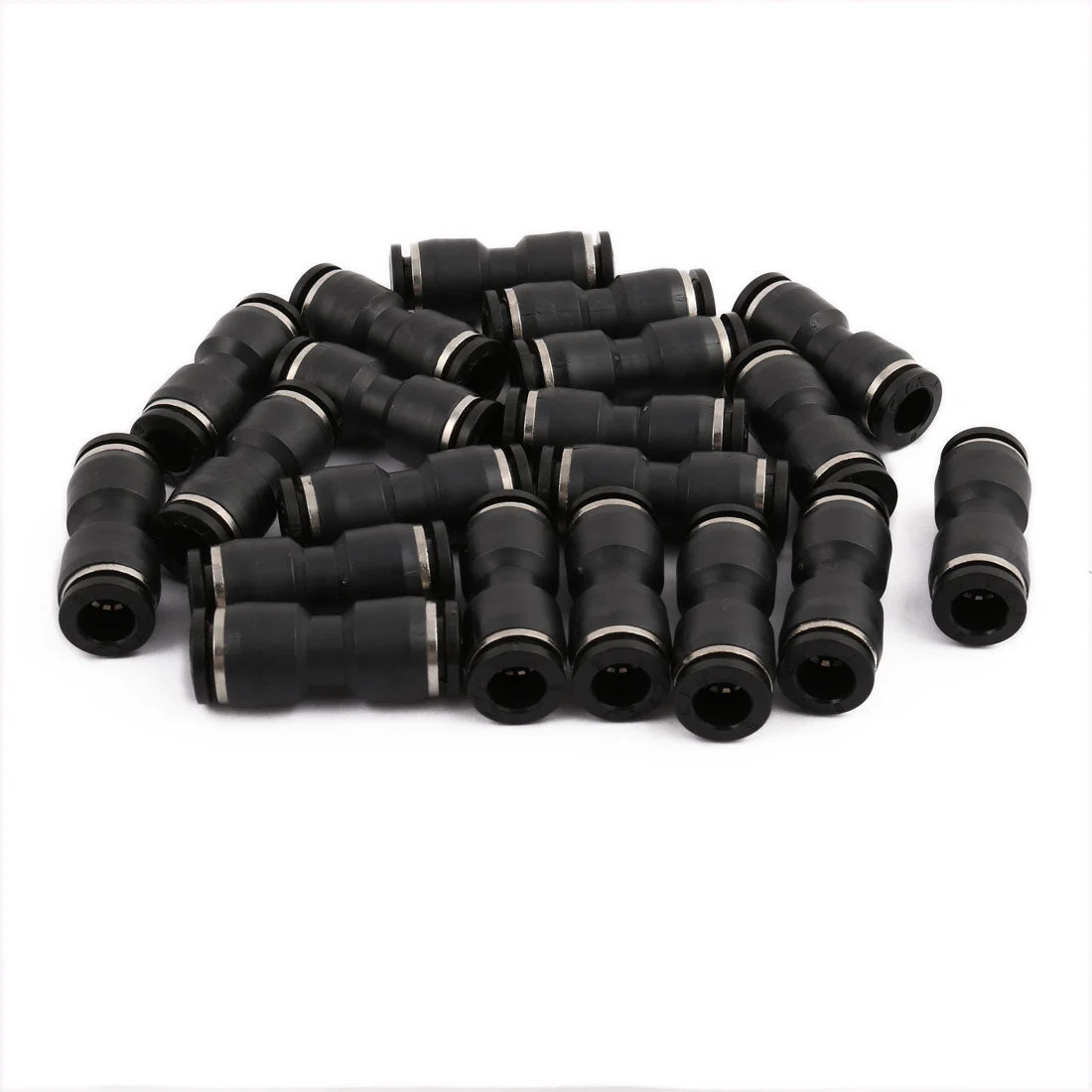 20Pcs Straight Push in Pneumatic Air Quick Fittings Connector for 8mm Tube Hose