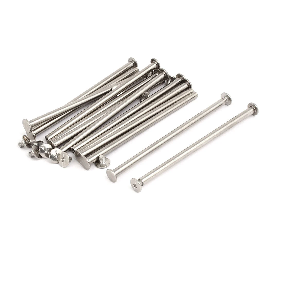 15pcs 5mmx100mm Metal Binding Screw Post for Photo Albums Scrapbook