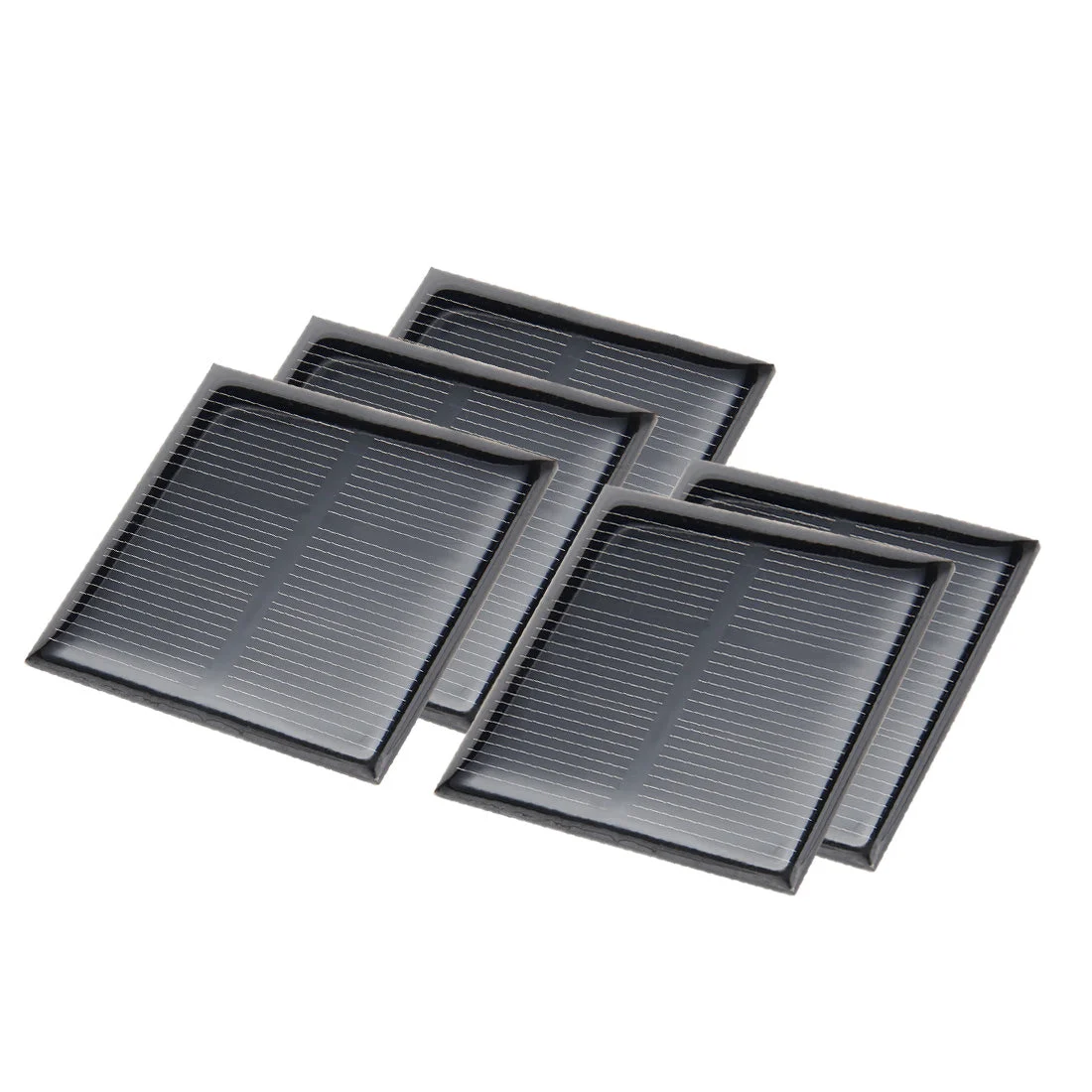 5Pcs 1.5V 200mA Poly Mini Solar Cell Panel Module DIY for Light Toys Charger 52mm x 52mm