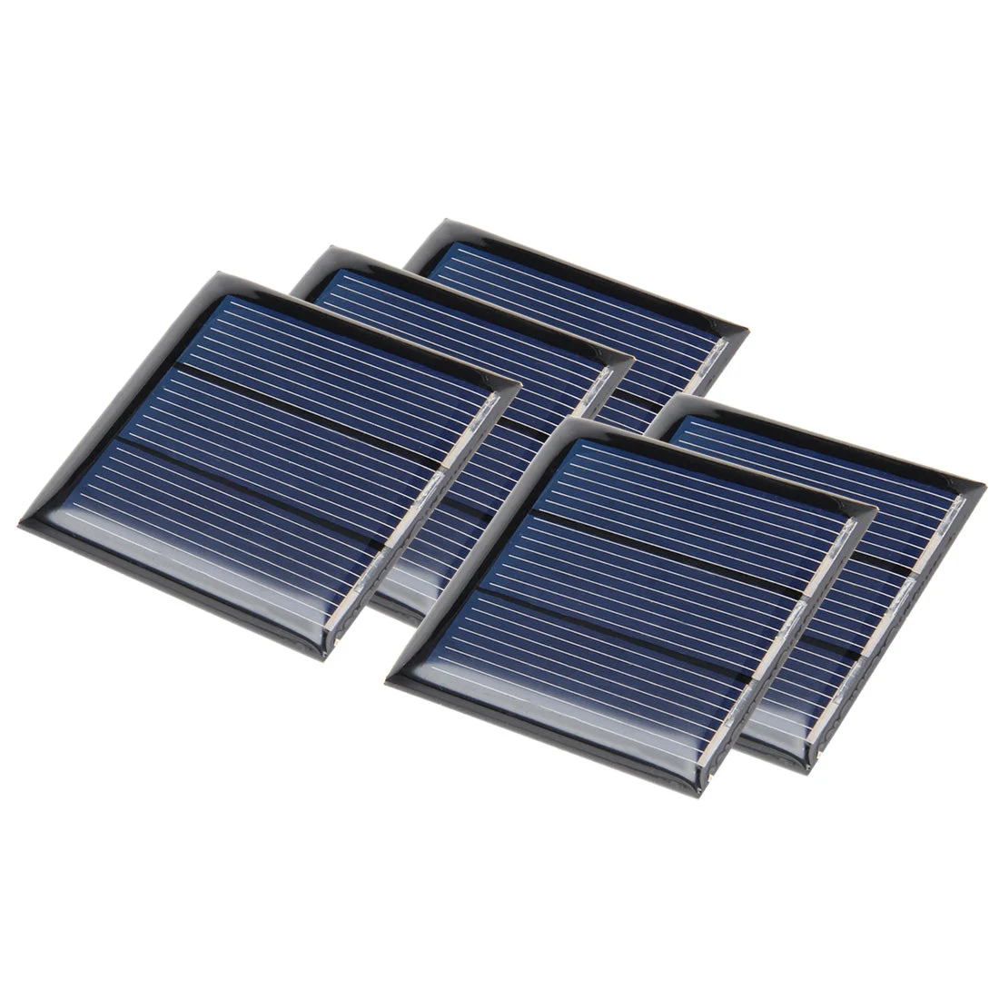 5Pcs 1.5V 150mA Poly Mini Solar Cell Panel Module DIY for Light Toys Charger 45mm x 45mm