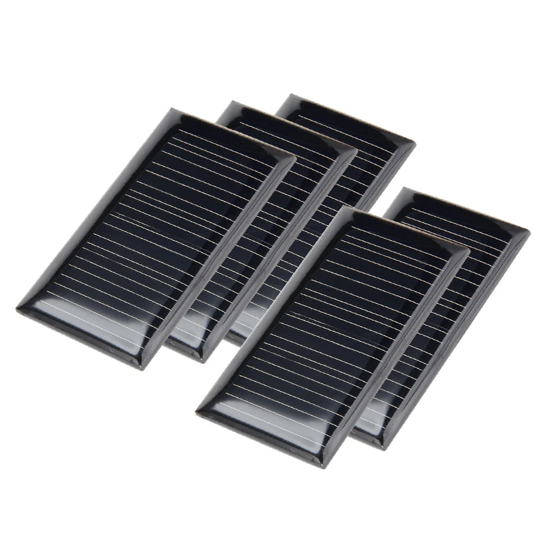 5Pcs 5V 25mA Poly Mini Solar Cell Panel Module DIY for Phone Light Toys Charger 44mm x 24mm