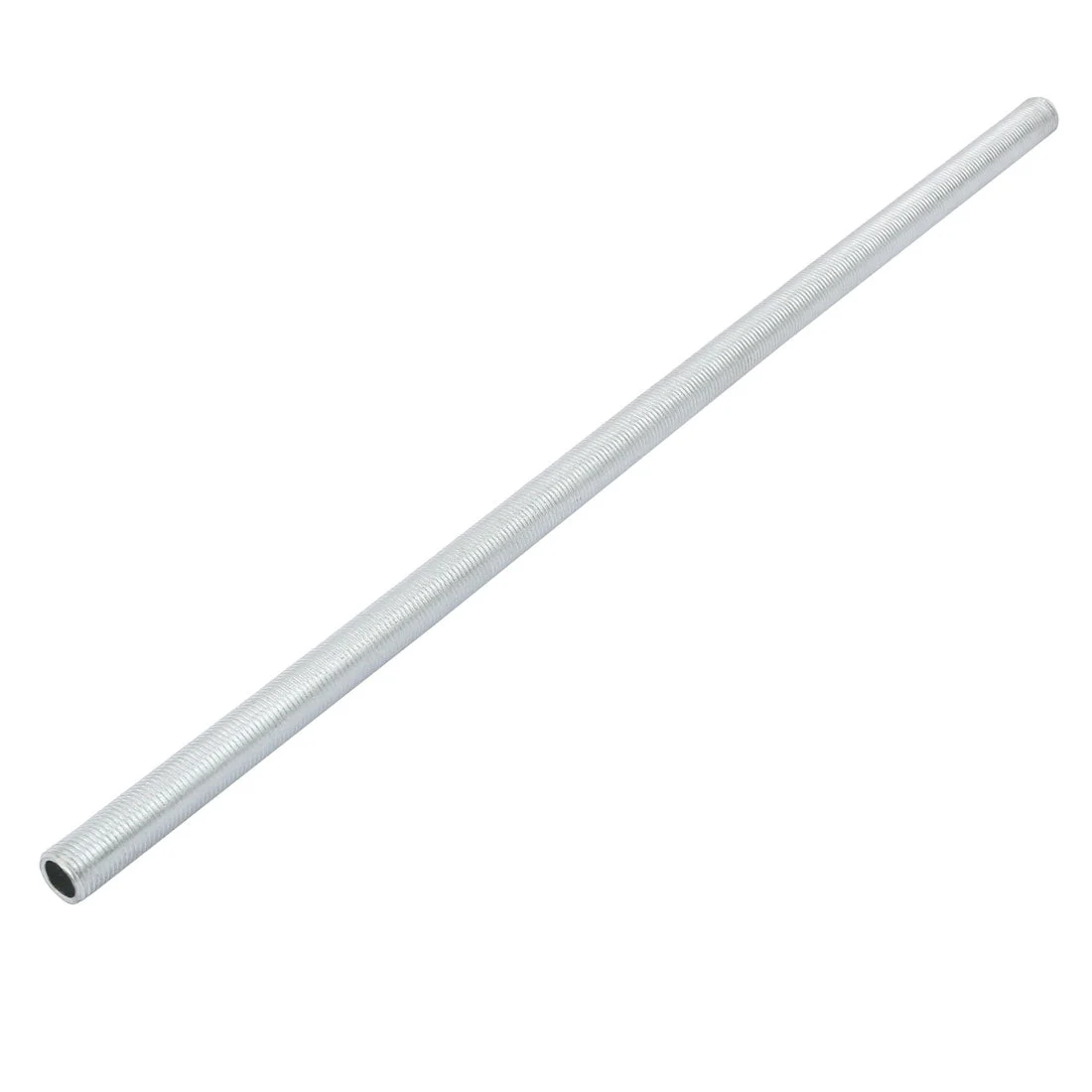 Metric M10 1mm Pitch Thread Zinc Plated Pipe Nipple Lamp Parts 300mm Long