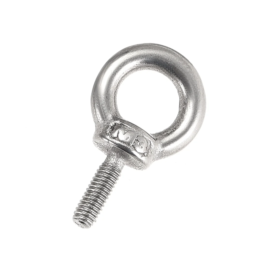 10 Pcs M3x9mm Thread 7mm Inside Dia 14mm Outside Dia 304 Stainless Steel Lifting Eye Bolt