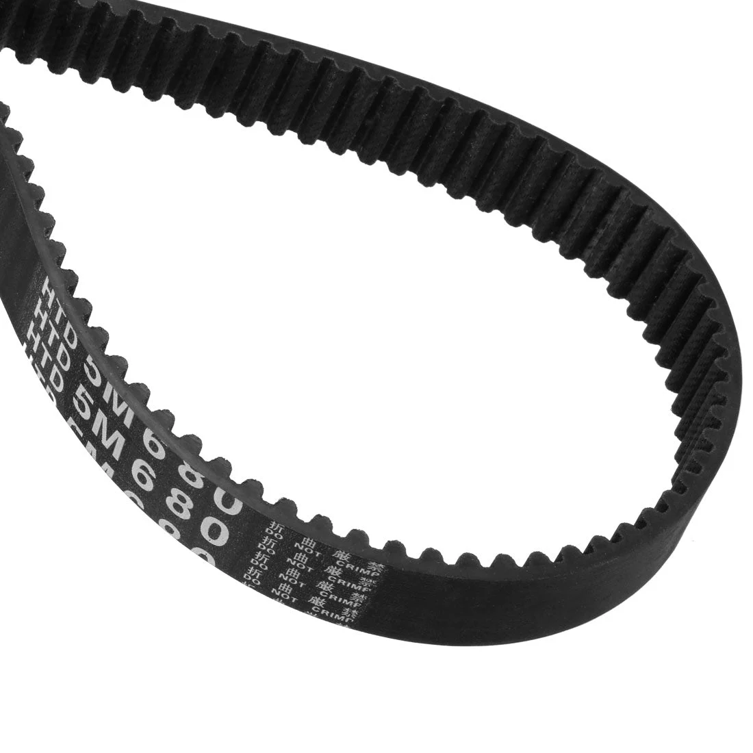 HTD5M680 Rubber Timing Belt Closed Loop Timing Belt Pulleys 15mm Width