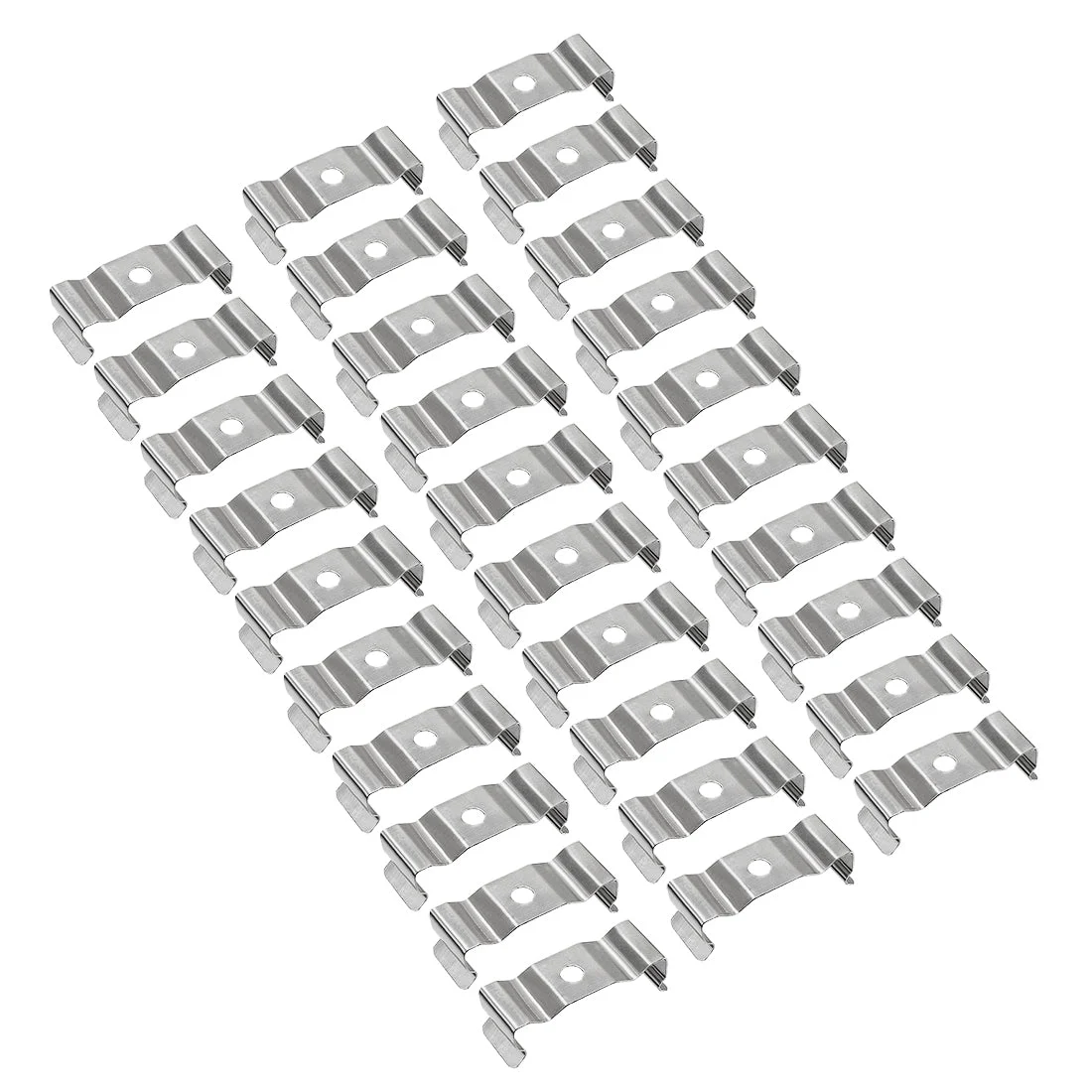 30 Pcs T8 Integrated Tube Lamp Bracket Hanger Clips Socket Lamp Holder