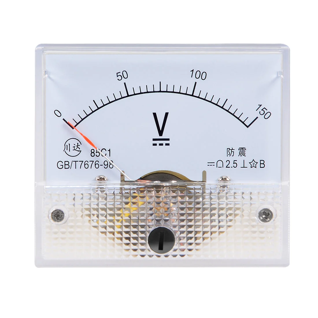 DC 0-150V Analog Panel Voltage Gauge Volt Meter 85C1 2.5% Error Margin