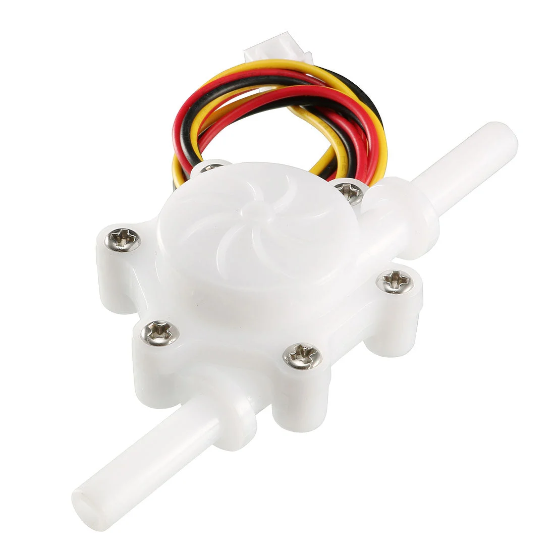 1/4" Hall Effect Water Flow Sensor Switch Flowmeter Fluid Meter DC5V 0.15-1.5L/min SEN-HZ06K