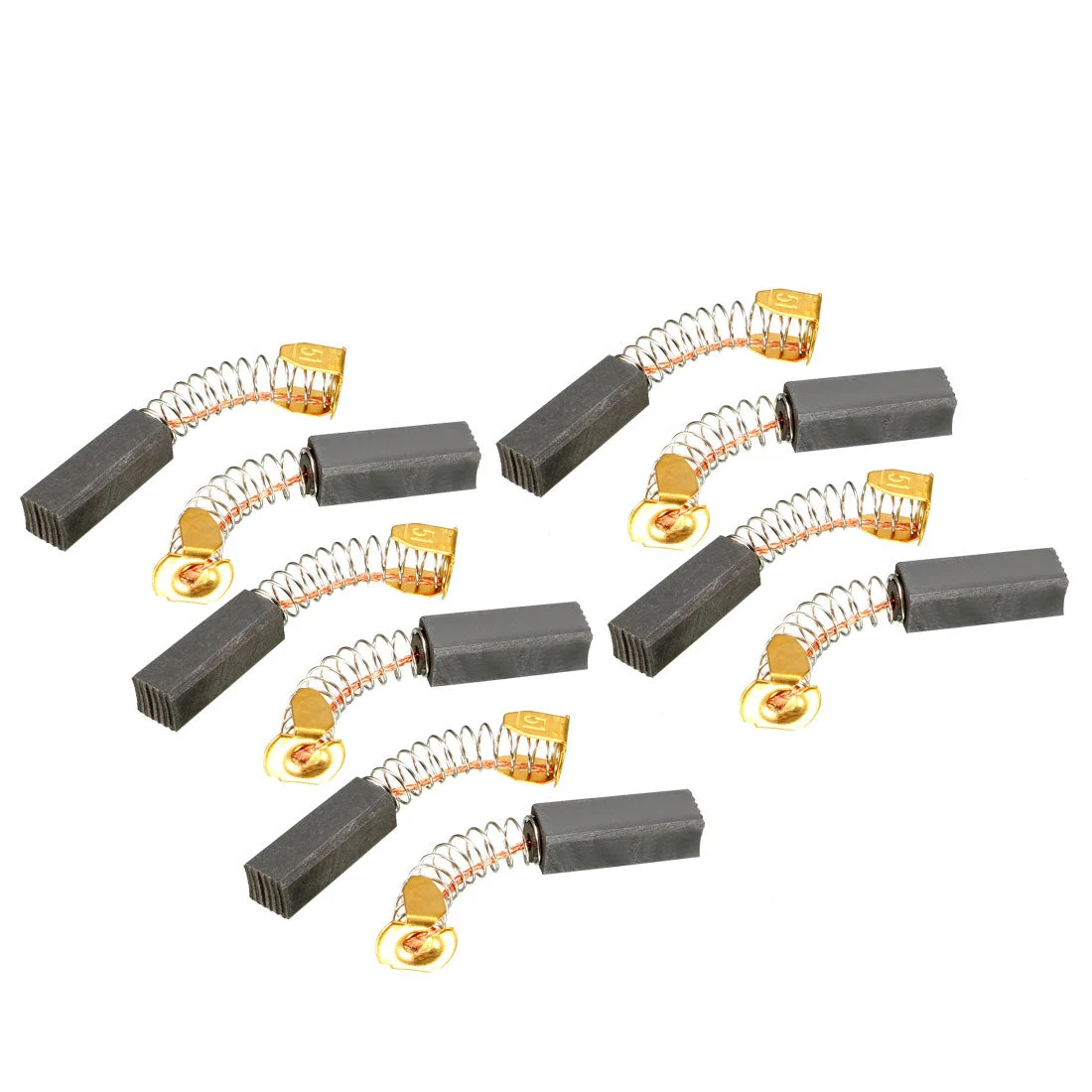Carbon Brushes for Electric Motors 20mm x 7mm x 6mm Replacement Repair Part Set of 10