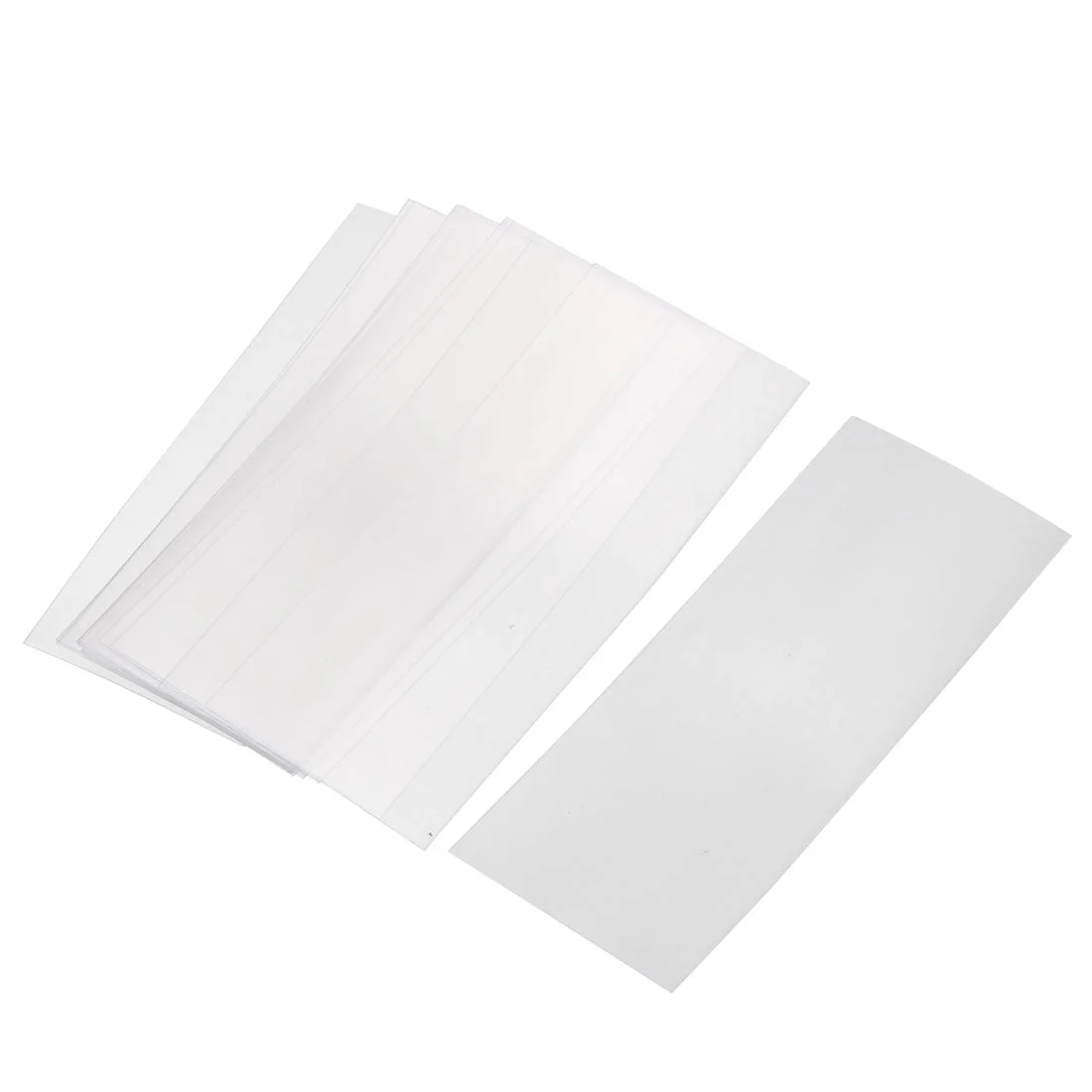 PVC Heat Shrink Tubing Tube 29.5mm Flat Width 20pcs for 18650 Clear