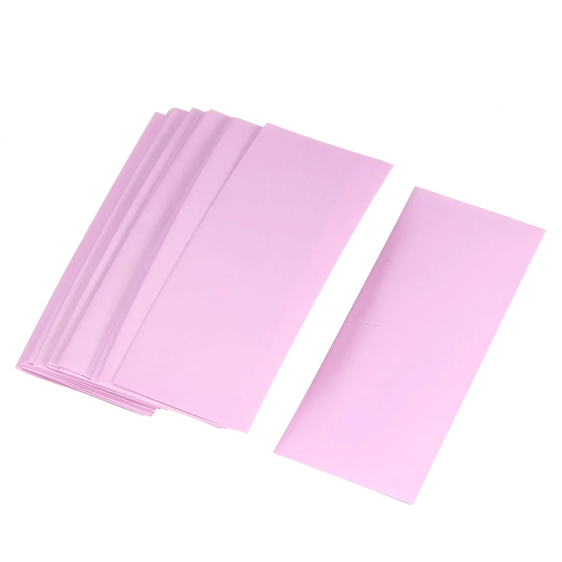 PVC Heat Shrink Tubing Tube 29.5mm Flat Width 20pcs for 18650 72mm Light Purple