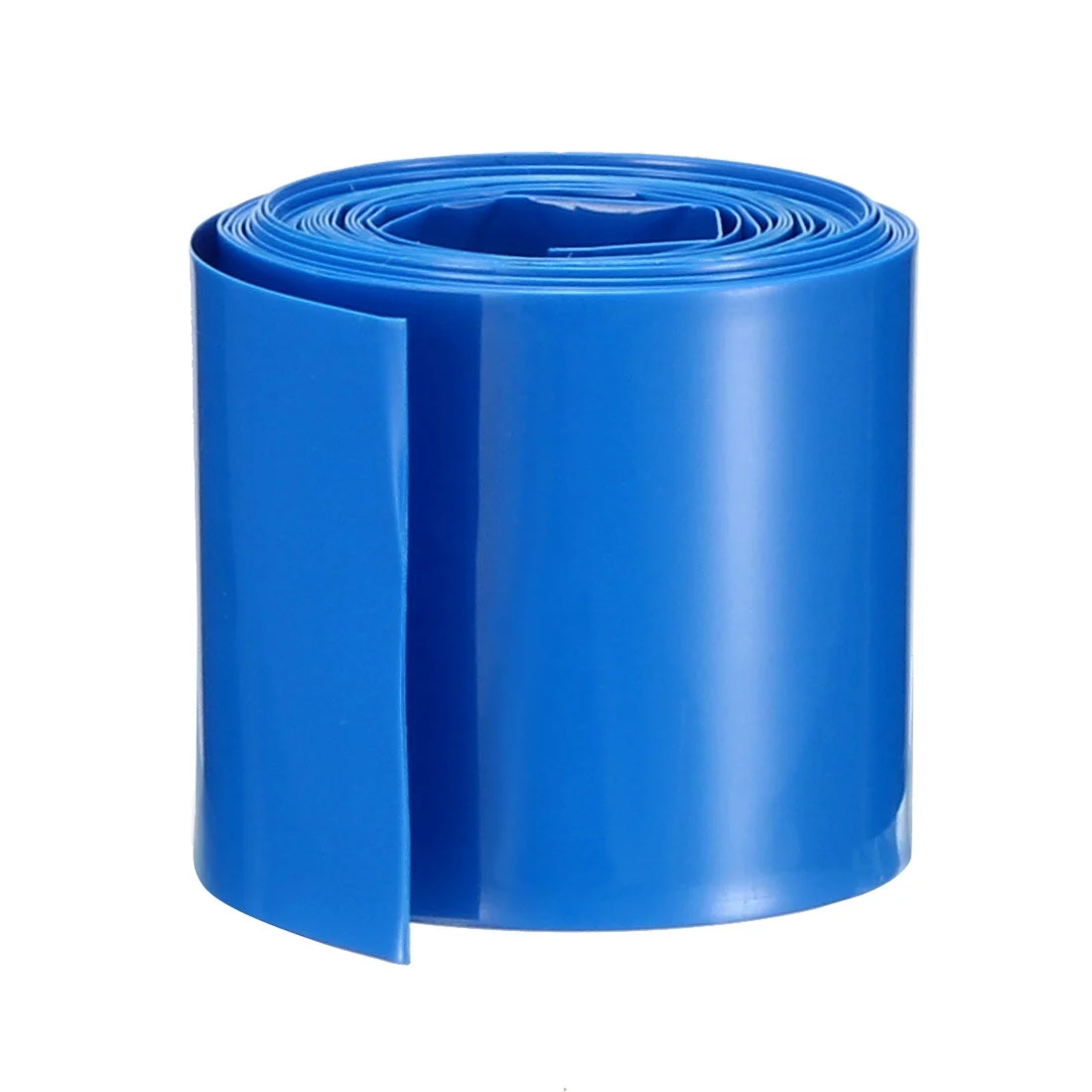 PVC Heat Shrink Tubing 29.5mm Flat Width for 1 x 18650 Shrink Film Blue