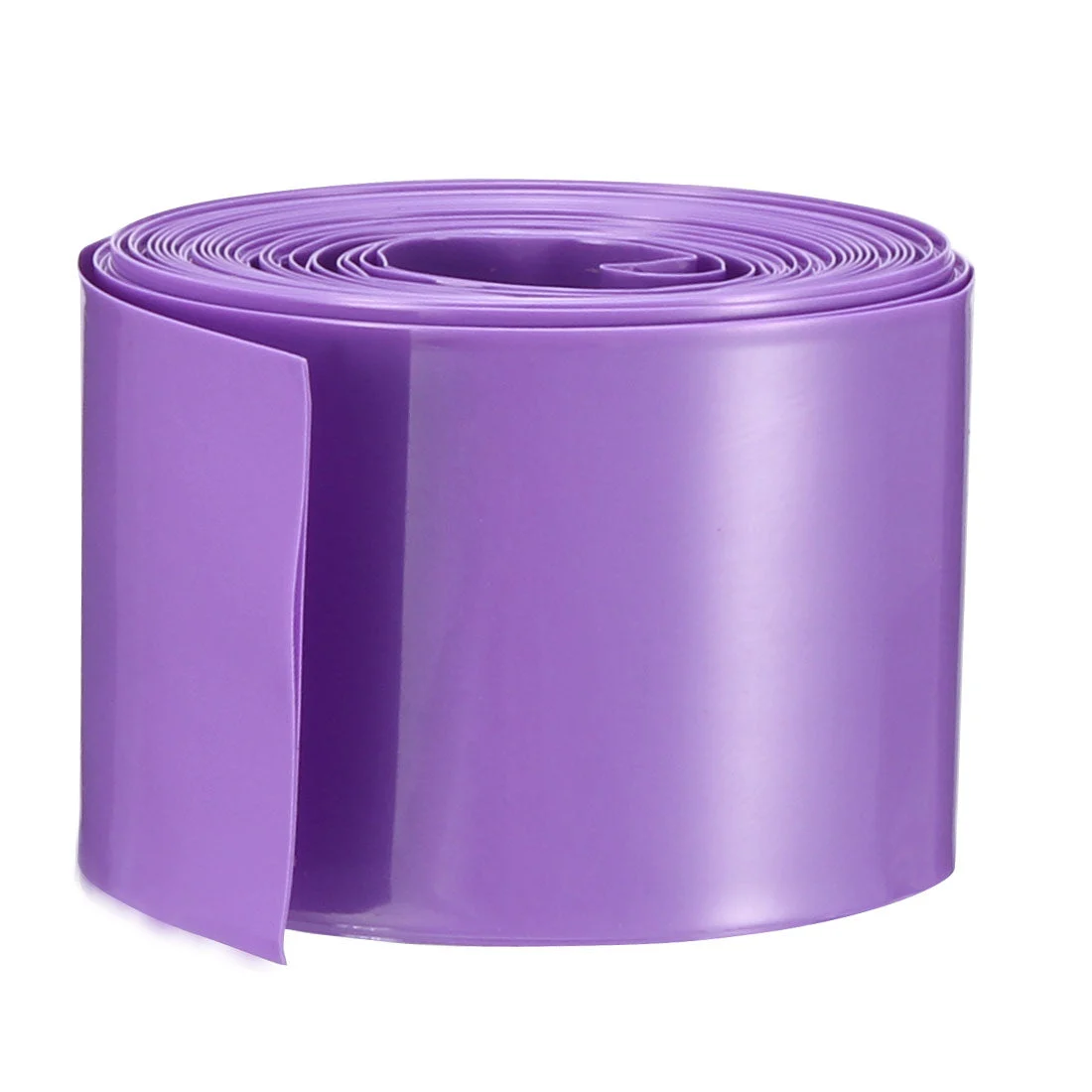 PVC Heat Shrink Tubing 29.5mm Flat Width for 18650 Shrink Film 5M Purple