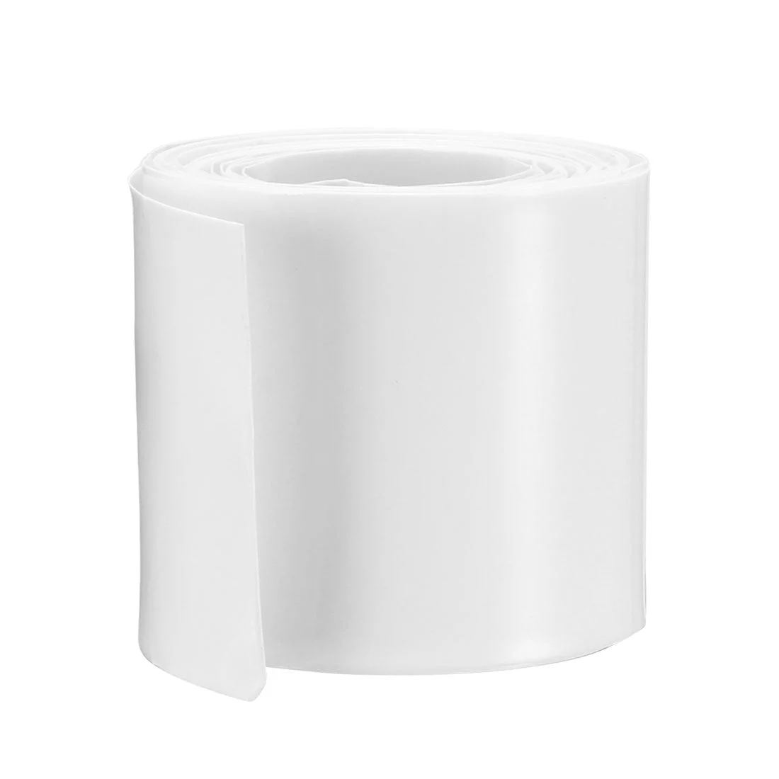 PVC Heat Shrink Tubing 43mm Flat Width for 26650 2M White