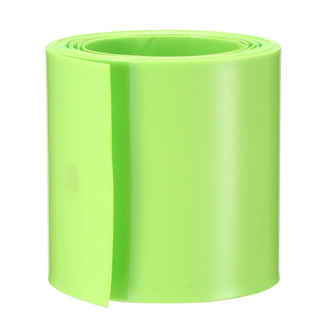 PVC Heat Shrink Tubing 50mm Flat Width for 18650 2M Green